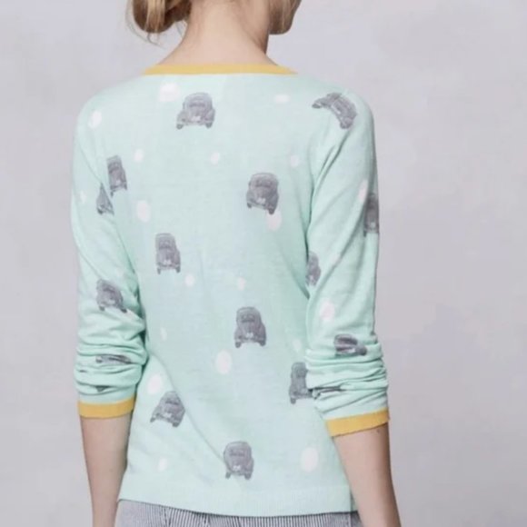 Anthro Giuliana Leila Road Rage Cardigan with cashmere szXS - Picture 3 of 12